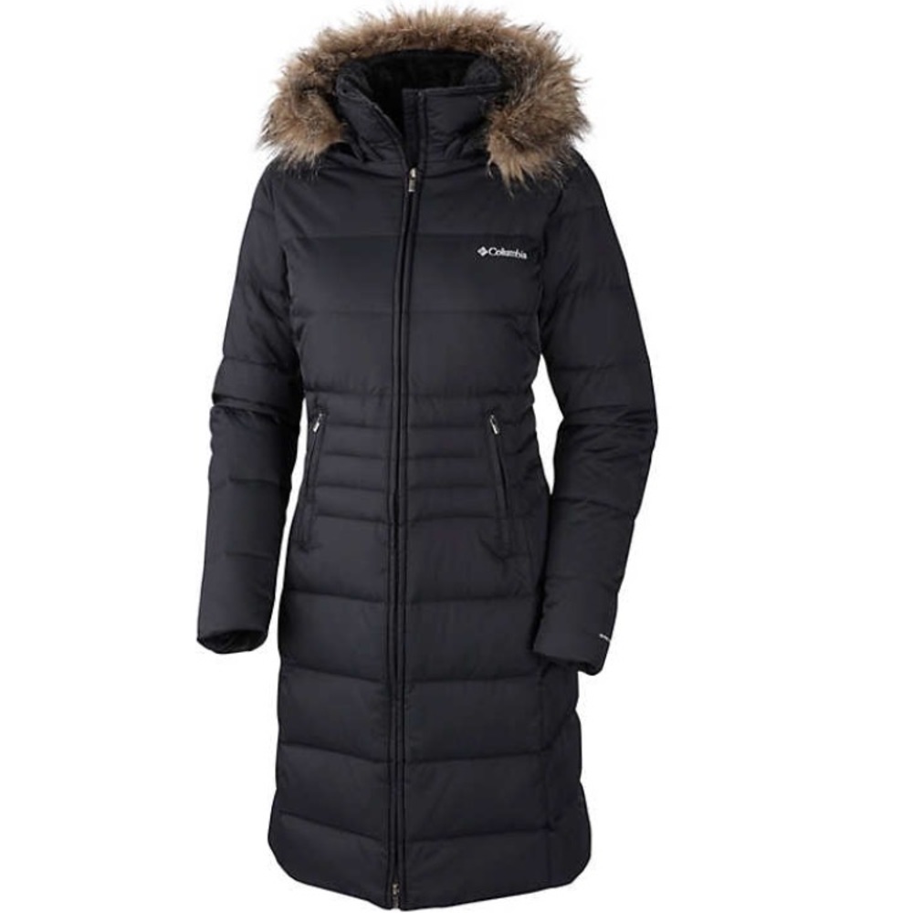WOMEN'S VARALUCK™ III LONG DOWN JACKET M BLACK
